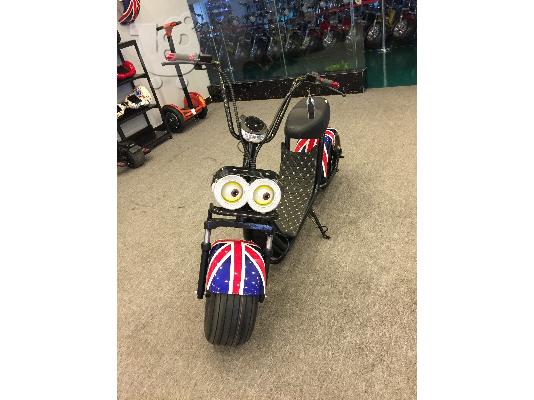 Ηλεκτρονικό σκούτερ Minion Electric Citycoco με παχιά ελαστικά 1000W 50km 48km / h H3BT1...